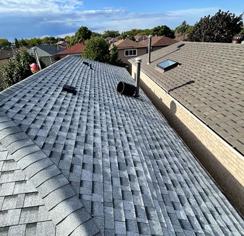 Installing Asphalt Shingles in Newmarket